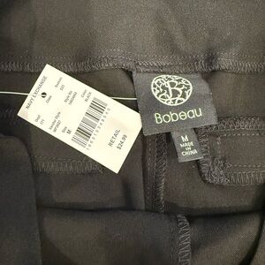 Bobeau Women's Elegant Black Pant, Medium